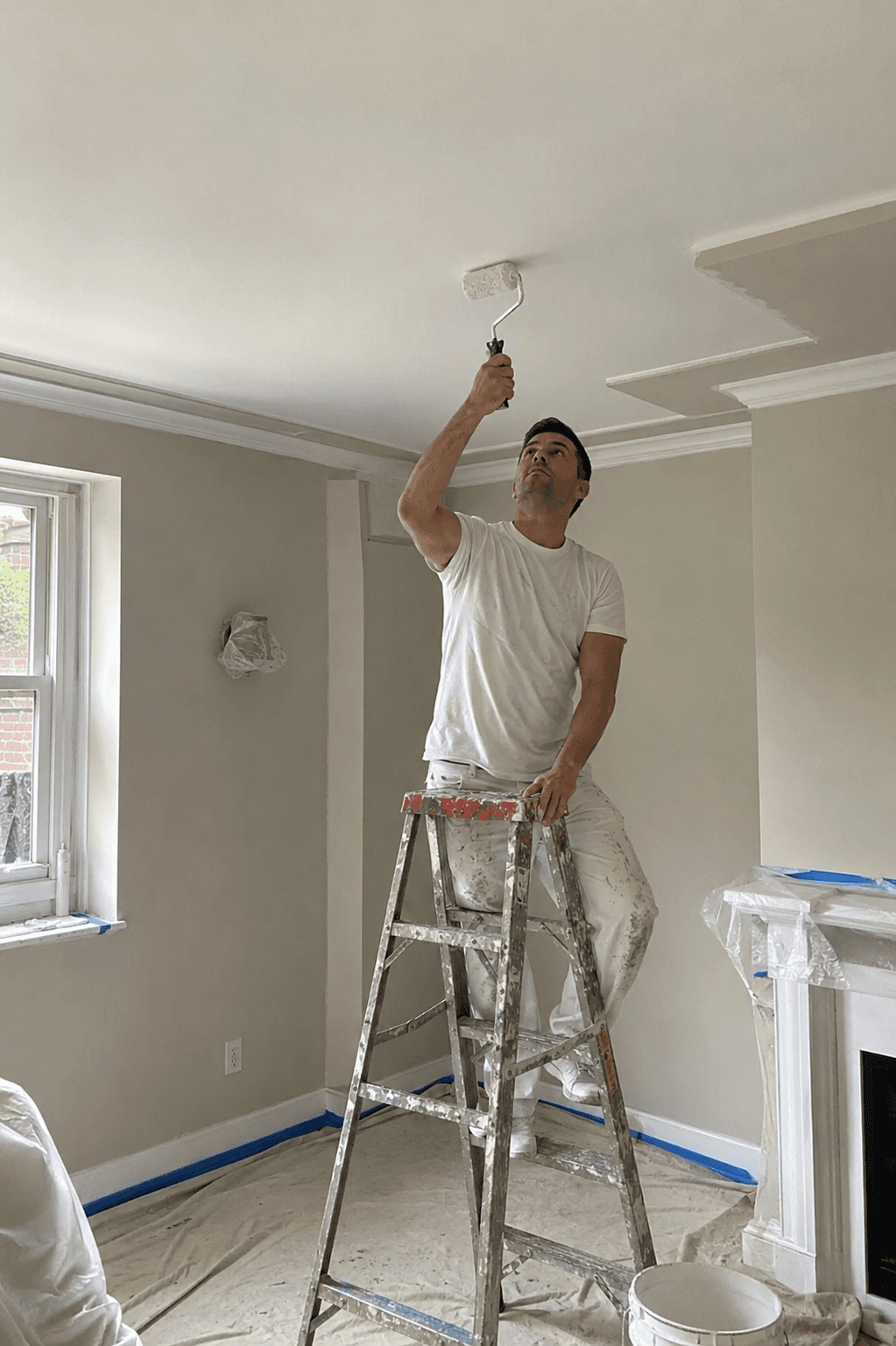 Résultat impeccable d'un projet de peinture professionnel